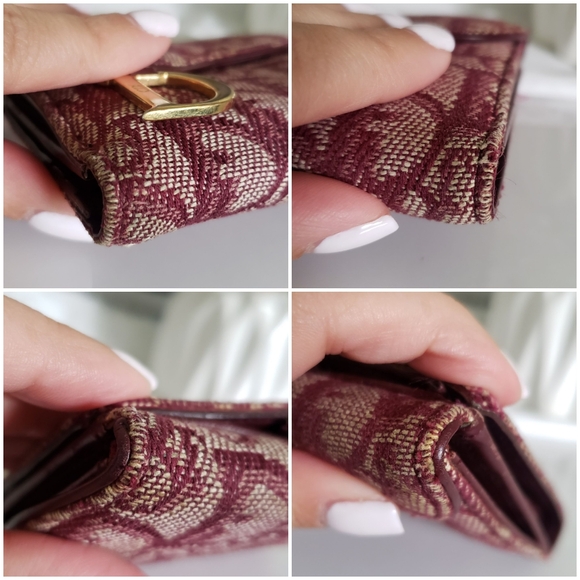 *SOLD* Authentic Pre-owned Vintage Dior Compact Saddle Wallet - Picture 9 of 13